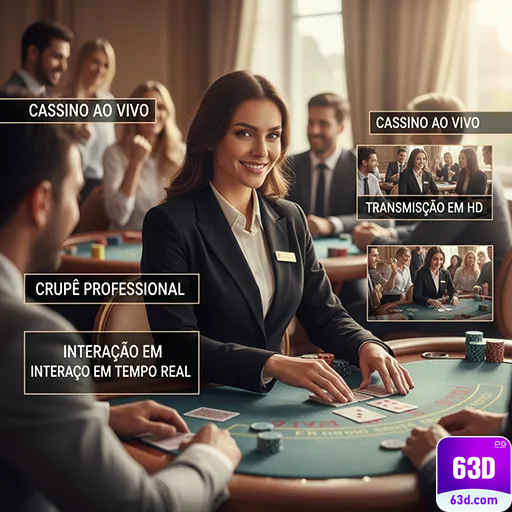 Vivencie o Cassino ao Vivo 63d.com